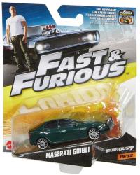 Mattel Szybcy i Wściekli Fast & Furious Autko Maserati Ghibli FCF35 FCF54