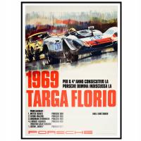 Plakat Wyścigi Grand Prix TARGA FLORIO 1969 A2