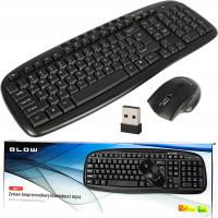 Клавиатура и мышь Blow Black