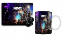 ZESTAW KUBEK I PODKŁADKA POD MYSZ FORTNITE POMYSŁ NA PREZENT RÓŻNE GRAFIKI