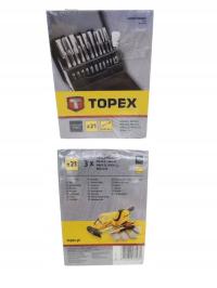 TOPEX GWINTOWNIKI M3-M12, 21 SZT 14A430