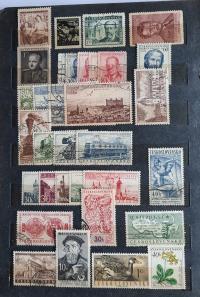 OKAZJA!!! CZECHOSŁOWACJA/ZNACZKI POCZTOWE 1948-1960