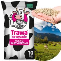 Trawa Mieszanka Kośna Pastwiskowa 10kg Mieszanka Pastewna Pasza z Koniczyną