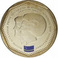 ANTYLE HOLANDERSKIE 5 GULDENÓW 2013 UNC Flaga Curaçao