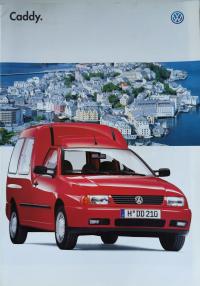 Volkswagen Caddy Prospekt wielostronicowy