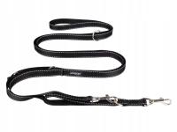 Amiplay Smycz przepinana 8in1 Reflective L Czarna