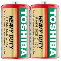 2x Baterie TOSHIBA MOCNE HEAVY DUTY R14 C 1,5V