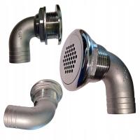 PRZEJŚCIE BURTOWE KĄTOWE Z KRÓĆCEM NA WĄŻ 32MM DO BALII OGRODOWEJ PRZYŁĄCZ