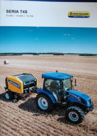 New Holland T4S prospekt m. 2021 ciągnik