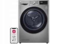 LG rc90v9pv2n конденсационная сушилка 9 кг тепловой насос 62 дБ серебро