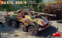 MiniArt 35427 Sd.Kfz.234/4 Schwerer Panzerspahwagen Interior Kit model 1/35