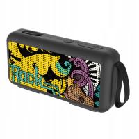 DoRealMe F0 Mini Graffiti Bluetooth Speaker Black Graffiti