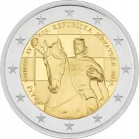 2 euro Chorwacja Koronacja Tomisława 2025