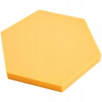 Акустическая пена акустическая панель HEX желтый 5 см шестиугольник звукоизоляция