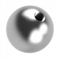 Kulka pełna Ø20 mm z gwintem M6, stal nierdzewna, szlifowana