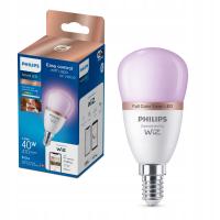 Żarówka LED E14 PHILIPS Smart kolorowe światło 4,9W (40W) 470lm