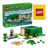 LEGO Minecraft-Черепаший пляжный домик (21254) подарочная сумка LEGO