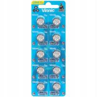 Bateria Vinnic AG13 LR44 1,5V blister 10 szt.