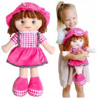 Большая тряпичная кукла мягкая обнимающая ZUZIA говорит поет по-польски 45 см