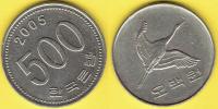 KOREA 500 WON 2005 r.