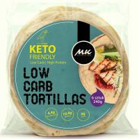 KETO WRAP TORTILLA 6szt. 240 г белка 80% меньше углеводов LOW CARB
