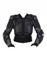 Zbroja z ochraniaczami Adrenaline Burglar PPE czarna