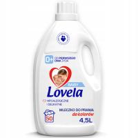 LOVELA молочко жидкость для стирки цветных вещей для детей 4,5 л 50 стирок