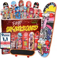 FINGERBOARD ПАЛЕЦ СКЕЙТБОРД НАБОР 12 ДОСОК ПОДАРОК ДЛЯ РЕБЕНКА МИНИ
