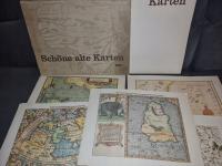 Schone alte Karten 24 репродукции старых карт 1970-х годов