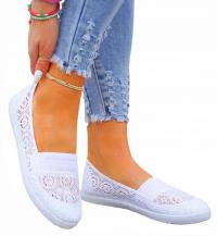 Baleriny Lekkie Buty dziecięce tenisówki z siatki P1