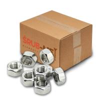 Шестигранная гайка M6 DIN 934 KL. 6 оцинковка 1 кг