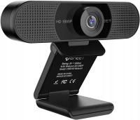 EMeet Kamera 1080p Kamera internetowa Full HD C960 z mikrofone