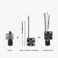 Hotend Bambu Lab stal hartowana 0,4 mm kompletny zestaw