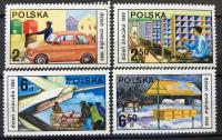 Fi 2567-2570 ** 1980 Dzień Znaczka postęp pocztowy