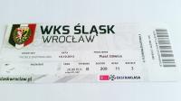 bilet ŚLĄSK Wrocław - PIAST Gliwice 18.10.2014