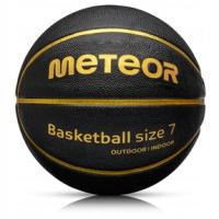 Piłka do koszykówki do gry w kosza meczowa r.7 Meteor