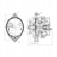 HELLA Generator 14 V / 65 A