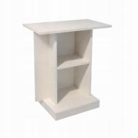 Szafka pod rtv akwarium terrarium Drewstyl 61x31x73 cm kolor biały solidne