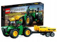 LEGO KLOCKI TRAKTOR Z PRZYCZEPĄ Classic TECHNIC JOHN DEERE CIĄGNIK WYWROTKA