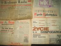 TRYBUNA LUDU KURIER POLSKI ŻYCIE LITER.13 XII 1981