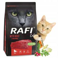 Рафи кошка с говядиной 7 кг сухой корм для кошек