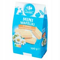 Carrefour wafle śmietankowy 300 g