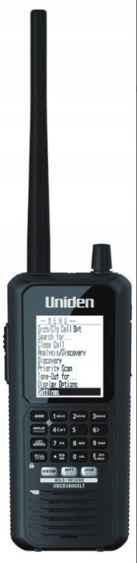 UNIDEN UBCD 3600 XLT 25-1300MHz DMR EDACS + NXDN