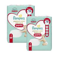 PAMPERS PREMIUM CARE Pants Pieluchomajtki rozmiar 3 2x70szt 6-11kg