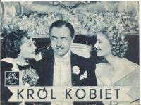 KRÓL KOBIET -film -program kinowy -lata 30-te