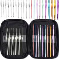 Набор для вязания крючком 22 el. ВЯЗАНИЕ КРЮЧКОМ БОЛЬШОЙ ДЛЯ ДЕТЕЙ НАЧИНАЮЩИХ МЕШОЧЕК