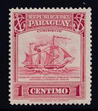 PARAGWAJ ** Mi 610 żaglowiec