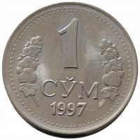 49592. Uzbekistan - 1 sum - 1997r.