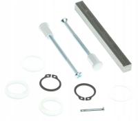 ZESTAW NAPRAWCZY KLAMKI + SEGERY BIAŁY DO REGENERACJI KLAMEK TRZPIEŃ ŚRUBY