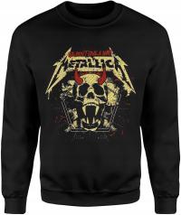 BLUZA METALLICA MĘSKA Z NADRUKIEM METALICA ROCKOWA METALOWA ROCK METAL